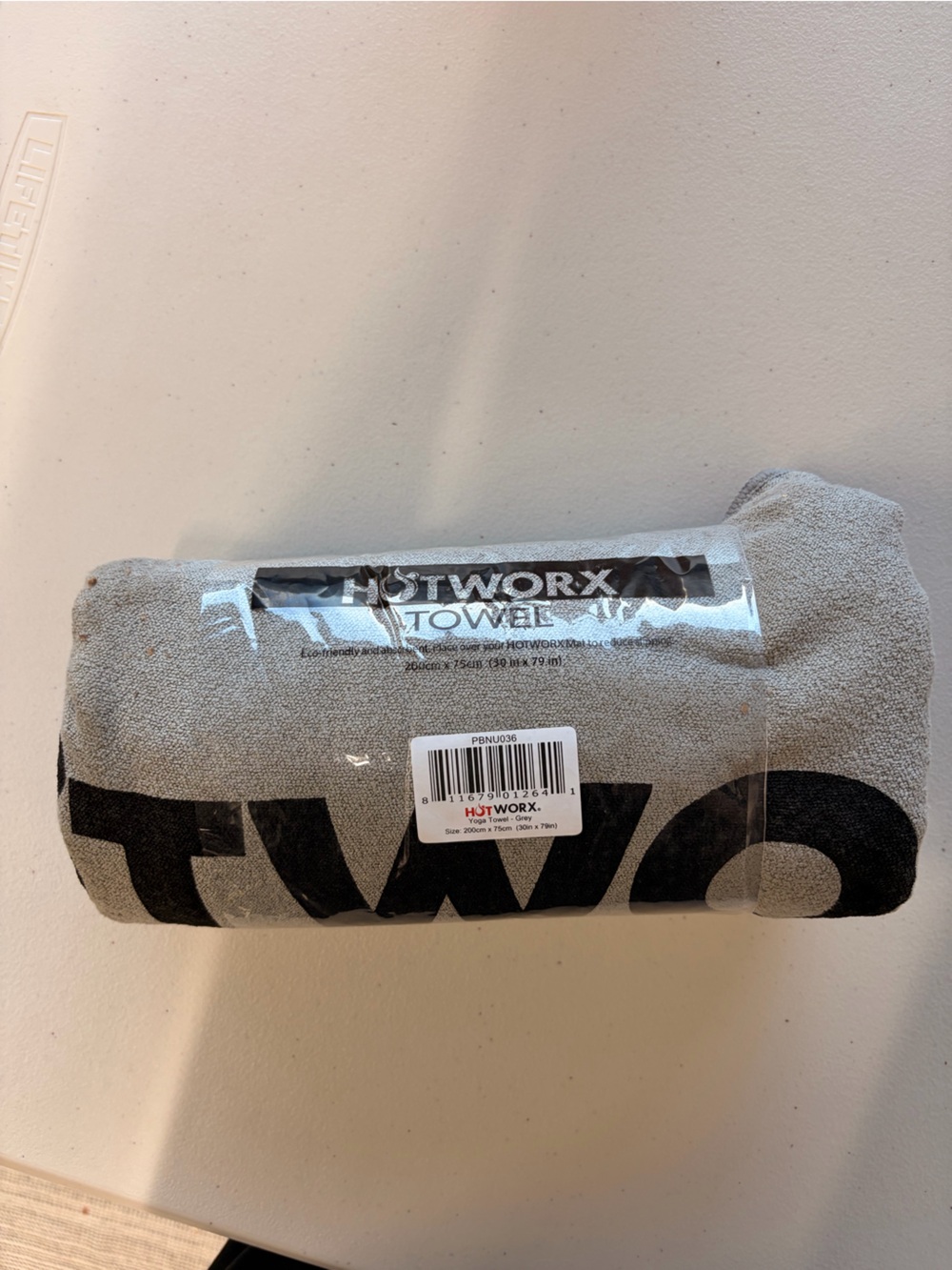 HOTWORX Gray Microfiber Tower